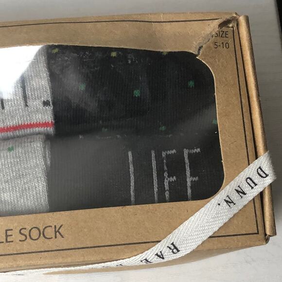 Rae Dunn Teacher Appreciation 6 Pack Ankle Sock Gift Set Pack - Picture 3 of 9